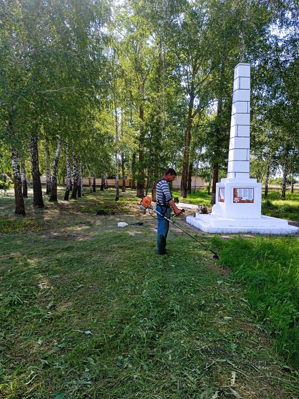 Благоустройство территории.